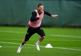 Record signing Kasper Hogh returned from injury in midweek